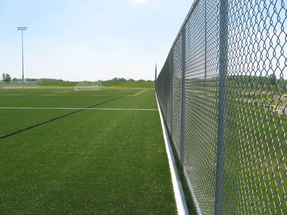 Outdoor Turf Fields fence view